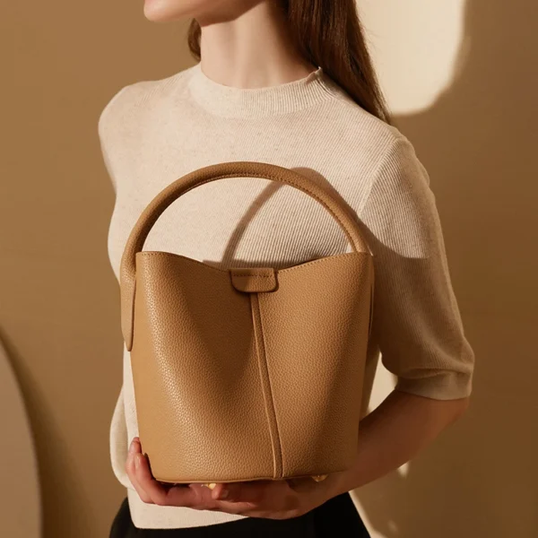 2025 Designer Ladies Shoulder Bags Handbags for Woman Luxury Women Genuine Leather Purses and Handbags Bucket Crossbody Bag