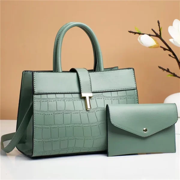 ⁦2022 Fashion Stonewash Mother's Bag Versatile Women's Bag Out Convenient Handbags for Women⁩ - الصورة ⁦3⁩