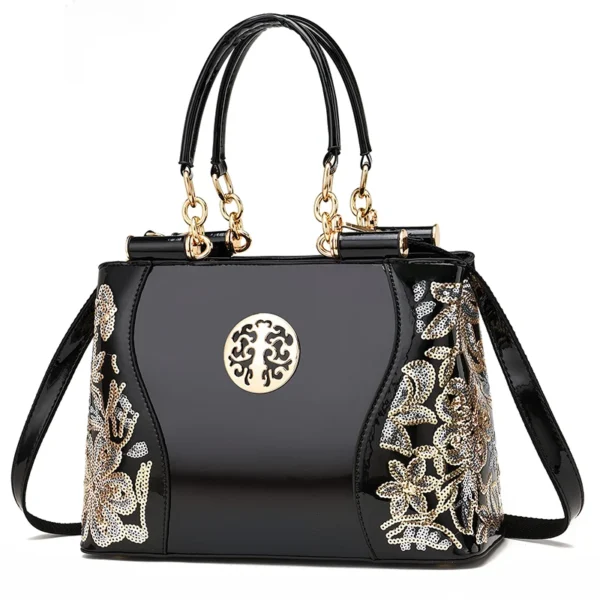 ⁦Handbags 2022 New Trendy and Versatile Single Shoulder Handbags Explosive Foreign Trade Package 13865 Handbags Wholesale⁩ - الصورة ⁦2⁩