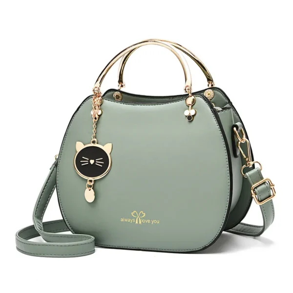 ⁦Bag Women 2022 New Handbags  Cat Pendant Single Shoulder Handbag Trend Women 14065 Handbags Wholesale⁩ - الصورة ⁦6⁩