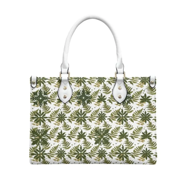⁦New Design Best Selling Women's Leather Handbags Print on Demand Custom Hawaiian Quilt Fashionable Exquisite Ladies Pu Handbag⁩ - الصورة ⁦4⁩