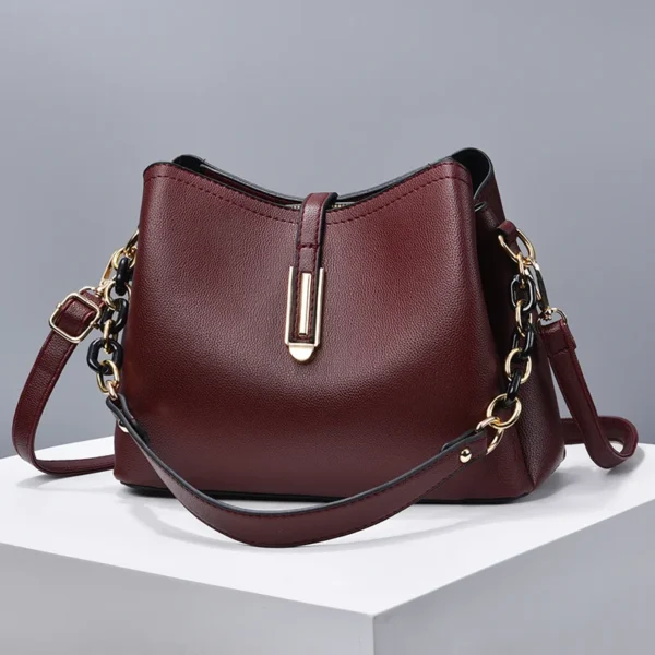 ⁦New Style in  2023 Leather PU  Handbags for Women Comfortable Luxury Bags for Women Womens Bag Handbags⁩ - الصورة ⁦2⁩