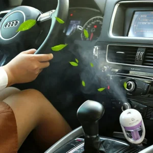12V Car air Freshener Oil Diffuser Car Steam Air Humidifier Aroma Diffuser Mini Air Purifier Diffuser Mist Maker Fogger