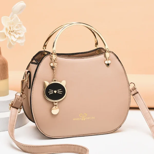 ⁦Bag Women 2022 New Handbags  Cat Pendant Single Shoulder Handbag Trend Women 14065 Handbags Wholesale⁩ - الصورة ⁦3⁩