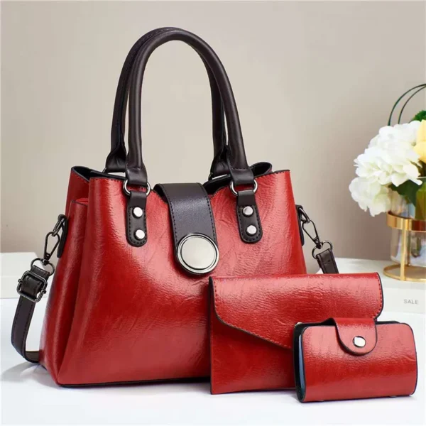 ⁦New Bags Women Handbags Large Handbag Hand Bag Women 2023 Handbags⁩ - الصورة ⁦3⁩
