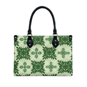 New Design Best Selling Women's Leather Handbags Print on Demand Custom Hawaiian Quilt Fashionable Exquisite Ladies Pu Handbag