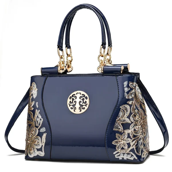 ⁦Handbags 2022 New Trendy and Versatile Single Shoulder Handbags Explosive Foreign Trade Package 13865 Handbags Wholesale⁩ - الصورة ⁦6⁩