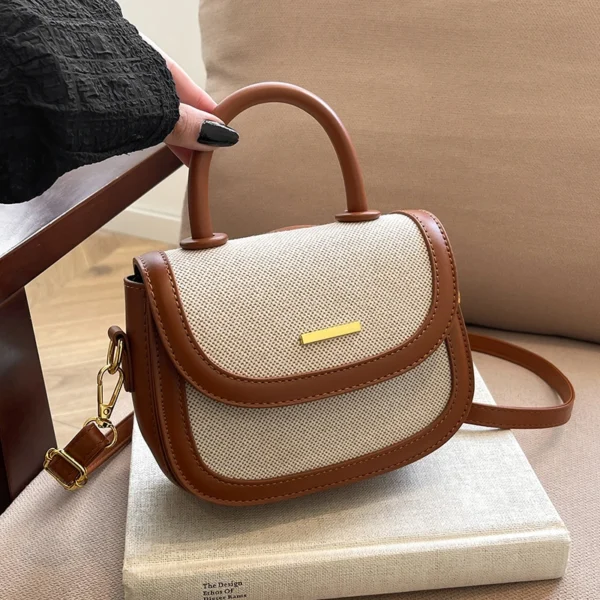 ⁦New  Women Bags Handbags Ladies Shoulder Pu Leather Purses and Handbags Women Cross Body Bags Famous Brand Luxury Portable⁩ - الصورة ⁦6⁩