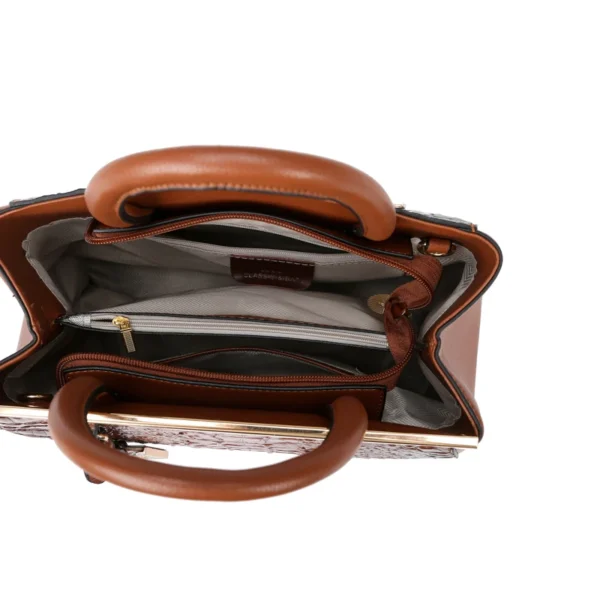 ⁦New Designer Bags Crocodile Pattern Lady Purses Designer Handbags Women Famous Brands Purses and Handbags⁩ - الصورة ⁦4⁩