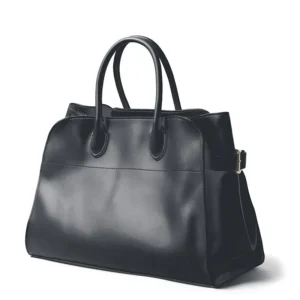 British Fashion Designer Genuine Cow Leather Large Niche Tote Handbags Luxury Real Leather Ladies Doctor Bags Croco OEM Handbag