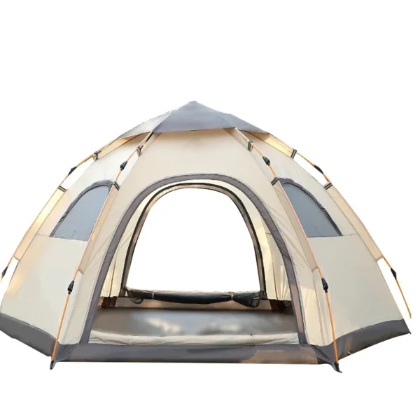⁦JXB Baby Beach Camping Tent Waterproof and Breathable Easy up Double Layer Rainproof Automatic Rainproof Top Cover⁩ - الصورة ⁦2⁩
