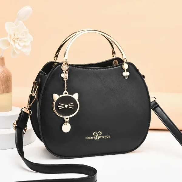 ⁦Brand New Designer Manufacturer Custom Logo Womens Ladies Hand Bags PU Shoulder Handbag Product⁩ - الصورة ⁦3⁩
