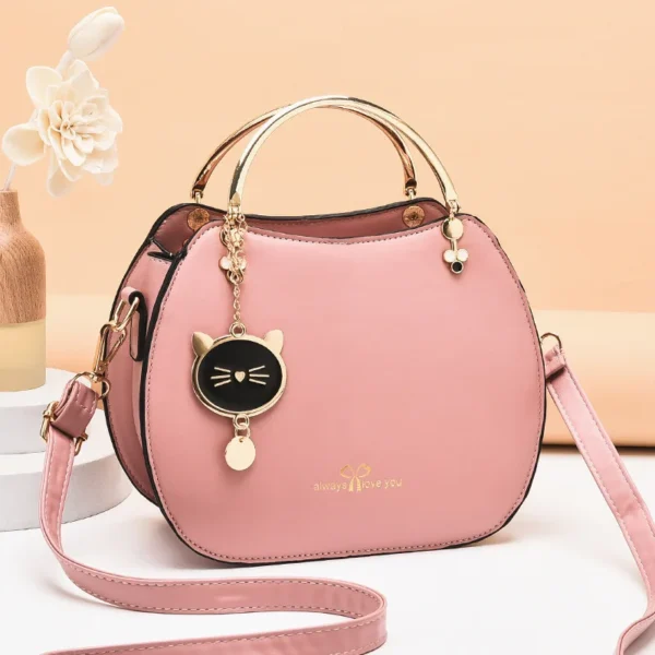 ⁦Brand New Designer Manufacturer Custom Logo Womens Ladies Hand Bags PU Shoulder Handbag Product⁩ - الصورة ⁦4⁩