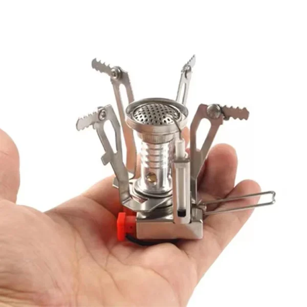 ⁦Retail Hot Camping EDC Portable Foldable Reusable Mini Size Gas Stove⁩ - الصورة ⁦6⁩