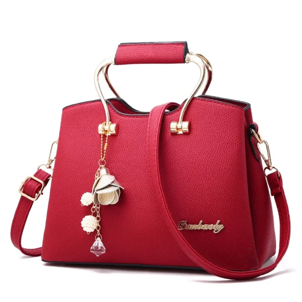 ⁦New Style in 2023 Leather PU Hand Bags Ladies Women Hand Bags Luxury Handbags for Women Handbags⁩ - الصورة ⁦3⁩