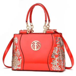 Handbags 2022 New Trendy and Versatile Single Shoulder Handbags Explosive Foreign Trade Package 13865 Handbags Wholesale
