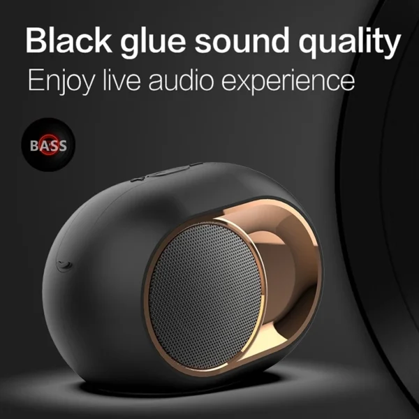 ⁦Hot Selling X6 TWS 5W Outdoor Waterproof Speaker Bass Wireless Speaker Support Hands-free USB AUX TF Card Speakers⁩ - الصورة ⁦4⁩