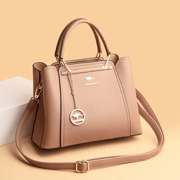 ⁦New Sac a Main Femm Women Handbag Large Capacity Shoulder Pu Leather Tote Hand Bags for Ladies⁩ - الصورة ⁦4⁩