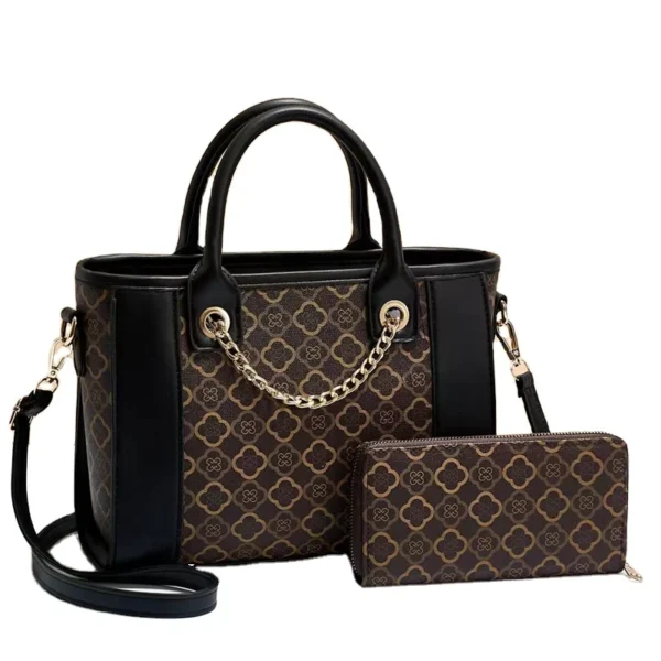 ⁦Wholesale Women Bags Handbag  Classic Four-leaf Clover  One Shoulder Crossbody  Retro Womens Wallet Chain Handbags⁩ - الصورة ⁦6⁩