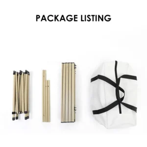 MultMultifunctional Foldable Travel Outdoor Folding Lightweight Portable Metal Picnic Camp Table and Chair Sets for Trip