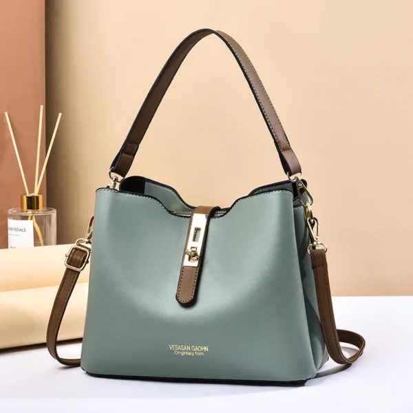 ⁦2022 New Fashion Single Shoulder Crossbody Woman Bags Burst Foreign Trade Shoulder Bags Women Bucket Handbags⁩ - الصورة ⁦5⁩