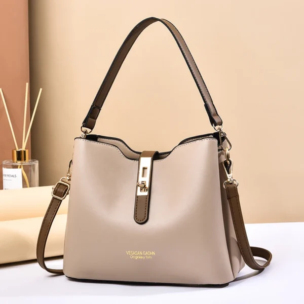⁦2022 New Fashion Single Shoulder Crossbody Woman Bags Burst Foreign Trade Shoulder Bags Women Bucket Handbags⁩ - الصورة ⁦4⁩