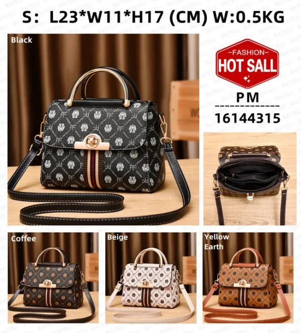 New 2022 Printed Small Bag Trendy Women's Wallet and Retro Women's One-shoulder Bag Handbag
