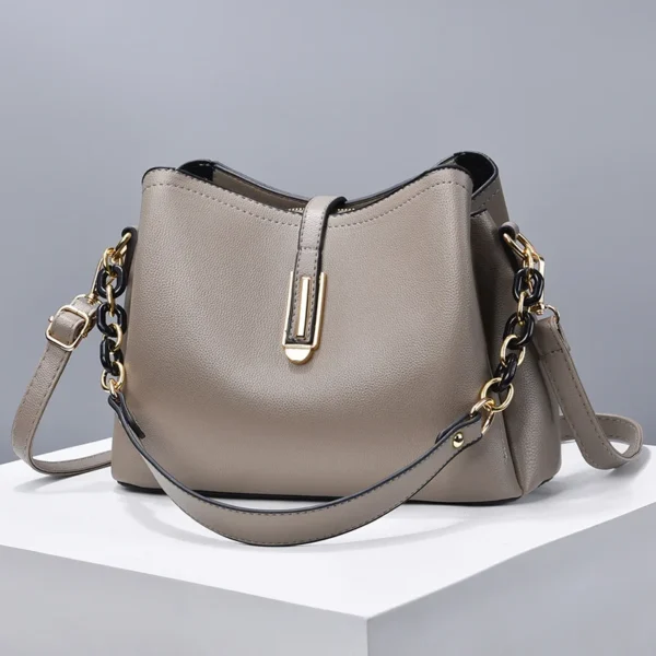 ⁦New Style in  2023 Leather PU  Handbags for Women Comfortable Luxury Bags for Women Womens Bag Handbags⁩ - الصورة ⁦5⁩