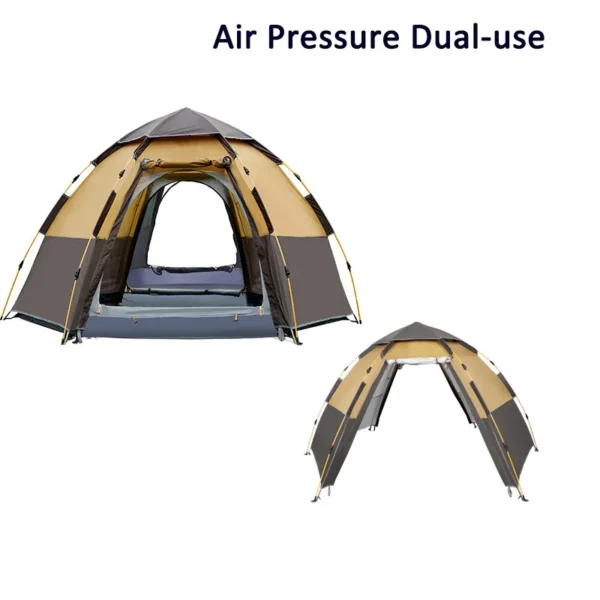 ⁦JXB Baby Beach Camping Tent Waterproof and Breathable Easy up Double Layer Rainproof Automatic Rainproof Top Cover⁩ - الصورة ⁦4⁩