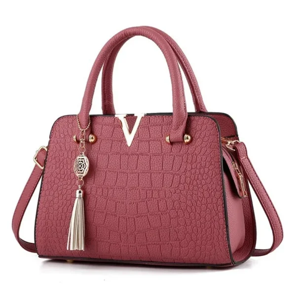2 PCS Set 2024 Wholesale Luxury New Retro Rose Flower Designer Ladies Large Capacity Borsa Da Donna PU Leather Handbag Set